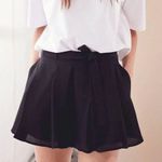 Aritzia Sunday Best Wesley Pleated Shorts Belted Flowy in Black Women's 8 Photo 9