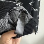 Bebe  Long Sleeve Crew Neck Pullover Sweater Black White Logo Woman’s XL Photo 3