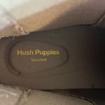 Hush Puppies  Bounce Moyen Leather Boots Booties Beige Tan Women’s 9.5 Pull On Photo 5