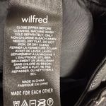 NWOT Aritzia Wilfred‎ Vegan Leather Pants High Rise Straight Leg Black Size 10 Photo 7