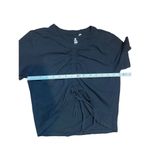 PacSun  Me to We Black Cinched Tie top Sz M Photo 6