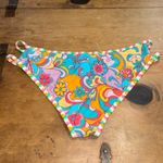 Cupshe Woman’s  Women's Boho Wavy Cutout Bikini Bottoms Photo 2