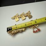 Angel Rhinestone Christmas Holiday Lot Of 3 Brooch Pin Angels 1 Signed Aai Gold Photo 3
