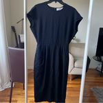 MM.LaFleur  Masha Dress midi Black Size 2 C1 Photo 5