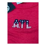 Where I’m From ATL Graphic Tank Top Red USA Made Medium NWT Atlanta Georgia Photo 1