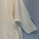 Chico's  Women’s  Size 3 (XL) V Neck Boxy Short Sleeve Sweater/Blouse Photo 2