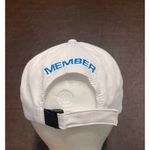 Disney  Vacation Club‎ “Member” White/Blue Strapback Hat DVC Exclusive Cap Photo 3