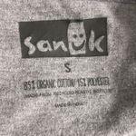Sanuk  Organic Cotton Hoodie Sweatshirt Gray Small Photo 5