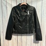 VERO MODA NWT Bella Annabel Coated Biker Jacket Photo 4