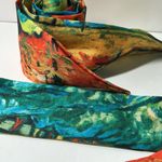 Two Van Gogh Oil Painting Thin Scarves / Hair Bands / Scarves Photo 3