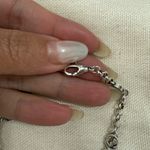 Gucci NWOT  Sterling Silver Black Mother of Pearl Heart Bracelet 17cm/6.7” Photo 4