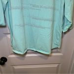 Allison Daley  Turquoise Scoop Neck 3/4 Sleeve Rhinestone Accent Top size 2X Photo 6