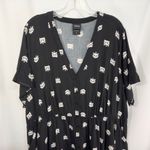 Torrid Disney Plus Size 4X Shirt Dress Midi The Aristocats Black Challis 269 Photo 11