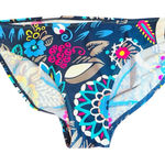 Boden Bikini Swim Bottoms Women's US 10 Fun Colorful Floral Black Gardenia Pop Photo 0
