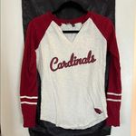 NFL Arizona Cardinals Long Sleeve Raglan Tee Red Photo 0