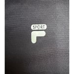 FILA ‎ Sport Black High Rise Capri Leggings Pockets Size S Photo 4