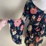 Billabong  Always Love Floral Mini Dress Sz‎ S Photo 3