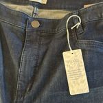 NWT J. JILL Denim Smooth Fit Slim Ankle Cotton Spandex Blue Jeans Size 18 T Tall Photo 4