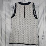 White House | Black Market WHBM Patterned Stretch High Neck Tank Top Photo 4