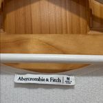 Abercrombie & Fitch  Size Medium Ribbed Square Neck White Bodysuit Photo 2