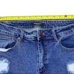 American Bazi Distressed High Rise Straight Leg Jeans Size 13 Juniors Photo 2