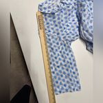 Lilly Pulitzer Sea View blue and white turtle Linen Toe To Toe Shirt Size medium Photo 11