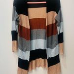 Boutique BABE STRIPED KNIT CARDIGAN size small Photo 1