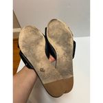 Veronica Beard Salton Knott Black Leather Slides Sz. 12 Photo 7