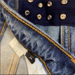 Veronica Beard  NWT Ines Rhinestone Side Striped Jeans Photo 9