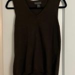 Banana Republic Extra Fine Italian Merino Brown Tank Top Photo 0