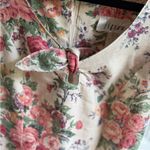 Vintage Jigsaw Tapestry Dress White Size 0 Photo 2