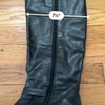 Bandolino  Black Leather Knee High Riding Boots Photo 13