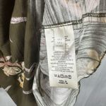 Free People  Hey Girl Cross Back Handkerchief Flowy Tank Top Army Combo S NWT Photo 4