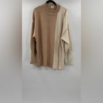 St. John  Cashmere Silk Blend Paneled Wide Sleeve Sweater Photo 4