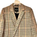 Madewell Dorset Blazer in Coster Plaid Slouchy office chic XS Photo 3