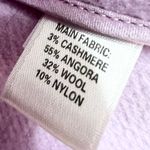 St. John Lavender Purple Cashmere Wool Blend Fitted Blazer Jacket Size 2 Luxury Photo 6