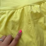 Love Tree  Yellow Neon Woven Solid Inner Brief Back Pocket Shorts Size Small Photo 2