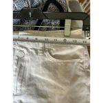 Paige Women's White Denim Mini Skirt size 26” Photo 4