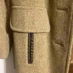 Vintage M Linman wool Burberry pattern Coat Brown Photo 1