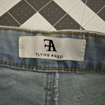 Butterfly Print Women's Denim Shorts Blue Size undefined Photo 4