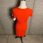 Elodie  Ribbed Short‎ Sleeve Bodycon TShirt Dress Size Small Photo 2