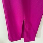 HAPPILY GREY Wide Leg Trouser Pants Womens 9 Pink Purple Pleated Hem Slits NWT Size 8 Photo 7