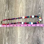 Bright colorful beaded necklace Photo 8