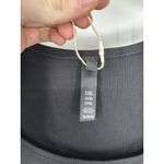 SKIMS  Soft Lounge Tank Top Solid Onyx Black Ribbed Sleeveless Womens Size XL Photo 4