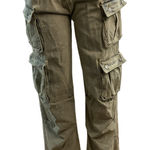 Micas  Size Large Cargo Denim Wash Jeans. Preloved Photo 0