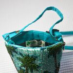 NWT Bamboo Trading Company Sunset Palm Club Bag Photo 2