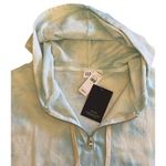 Gap Tie Dye Sky Crop French Terry Zip Hoodie size Large Photo 6