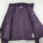 Columbia Womens Fleece Jacket Full Zip Up Purple Quilted Soft Warm Coat Medium Photo 5