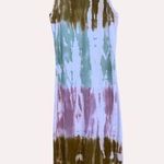 Young Fabulous and Broke Tie Dye Stretch Ribbed Knit Tank Dress Photo 0