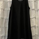 Xhilaration  Black Scoop Neck Tank w/ Lace Back - Size Small Photo 0